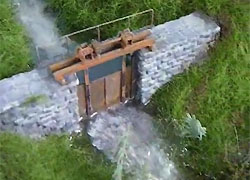 Filmato diorama diga